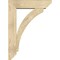 Ekena Millwork Thorton Slat Rough Sawn Bracket w/ Offset Brace, Douglas Fir, 8"W x 32"D x 44"H BKT0806X32X44THR06RDF - alternate 3
